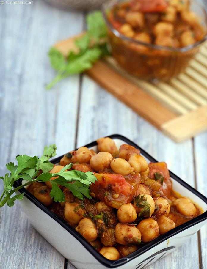 Spicy Chole | Tarla Dalal