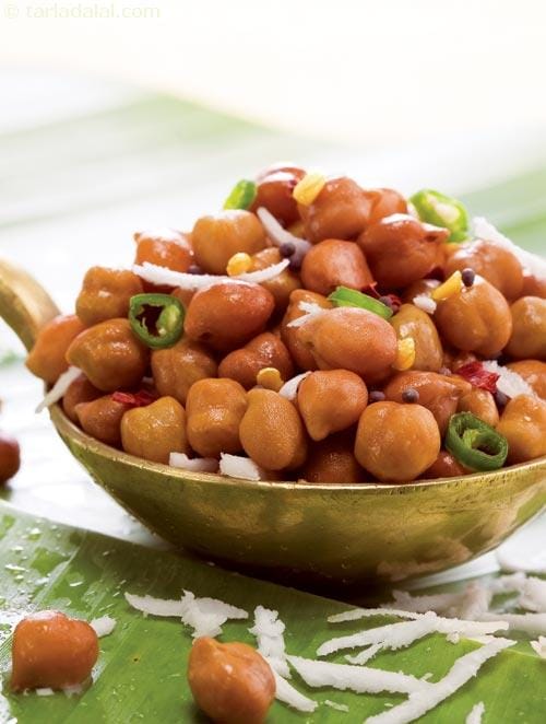 Sundal ( Pressure Cooker ) | Tarla Dalal