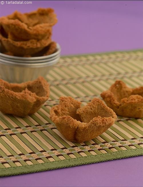 Tartlets Cases | Tarla Dalal