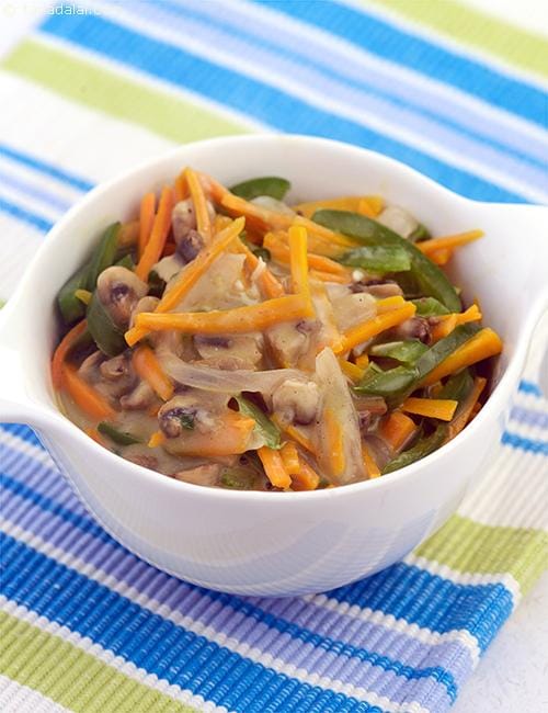 Vegetable Stew  ( Pregnancy Cookbook ) | Tarla Dalal