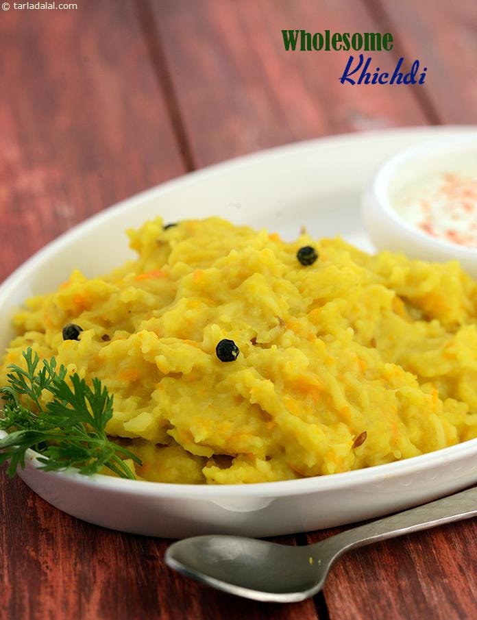 Wholesome Khichdi | Tarla Dalal