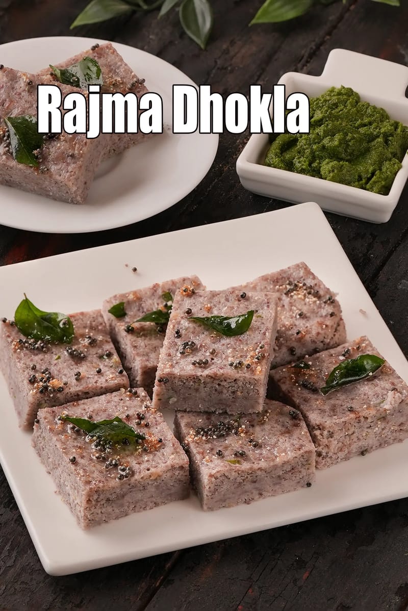 Rajma dhokla recipe | kidney bean dhokla | healthy rajma dhokla | | Tarla Dalal