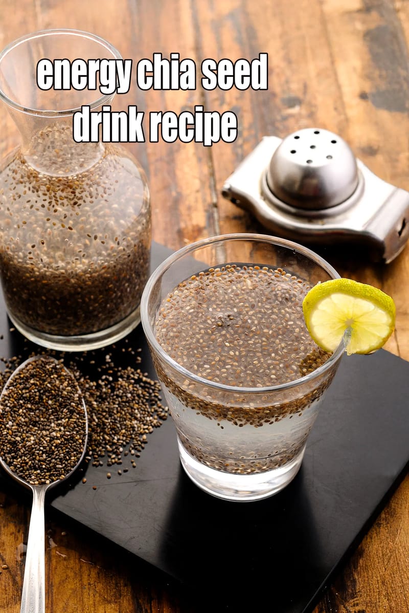 Energy chia seed drink recipe | chia seed drink for weight loss | chia seed drink with lime, honey | | Tarla Dalal