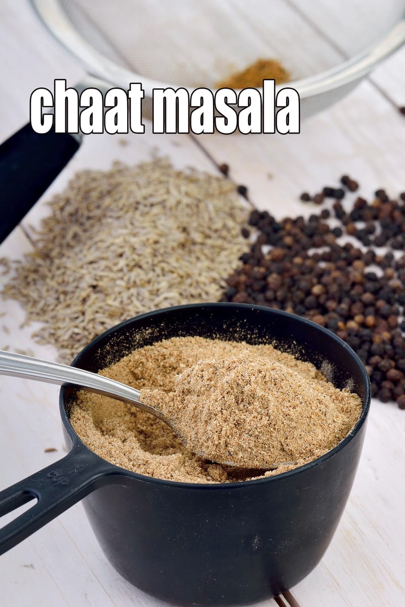 Chaat masala recipe | chaat masala powder recipe | homemade chaat masala | | Tarla Dalal