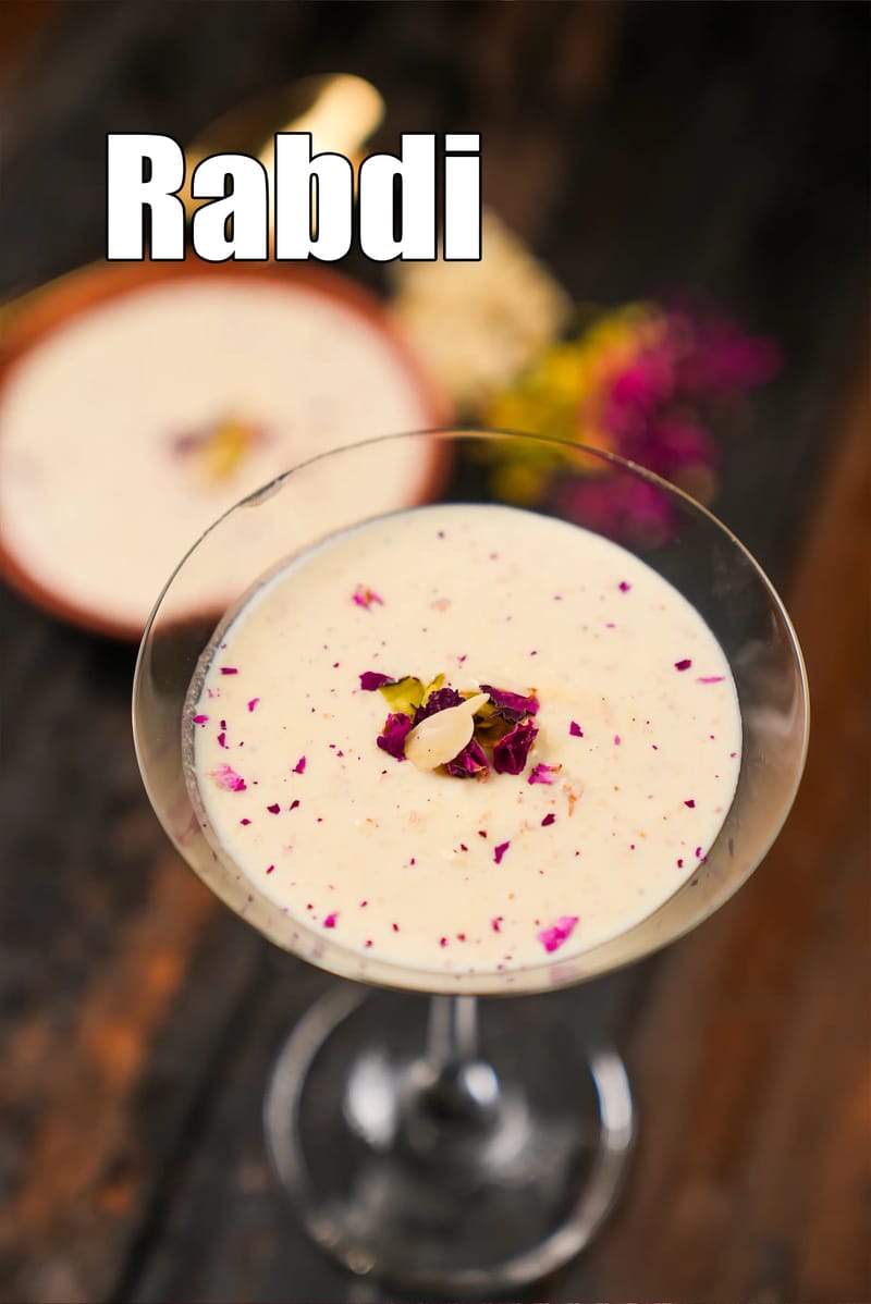 Rabdi recipe | authentic rabri recipe | lachhedar rabdi recipe | easy rabri recipe | | Tarla Dalal