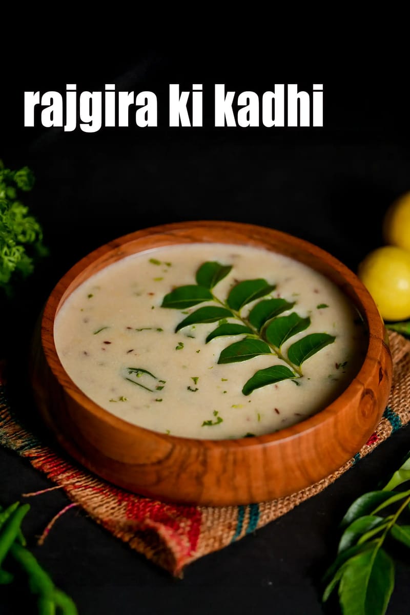 Rajgira ki kadhi recipe | farali kadhi | vrat ki kadhi | Tarla Dalal