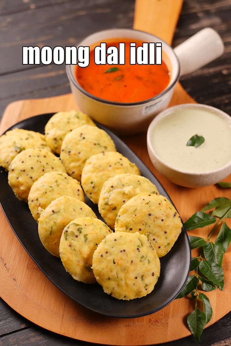 Moong dal idli recipe | vegetable moong dal idli | protein rich idli recipe | | Tarla Dalal