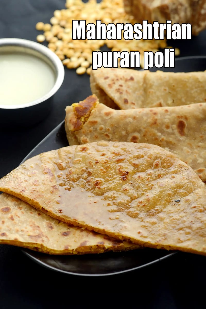 Maharashtrian puran poli recipe | puran poli | sweet puran poli | | Tarla Dalal