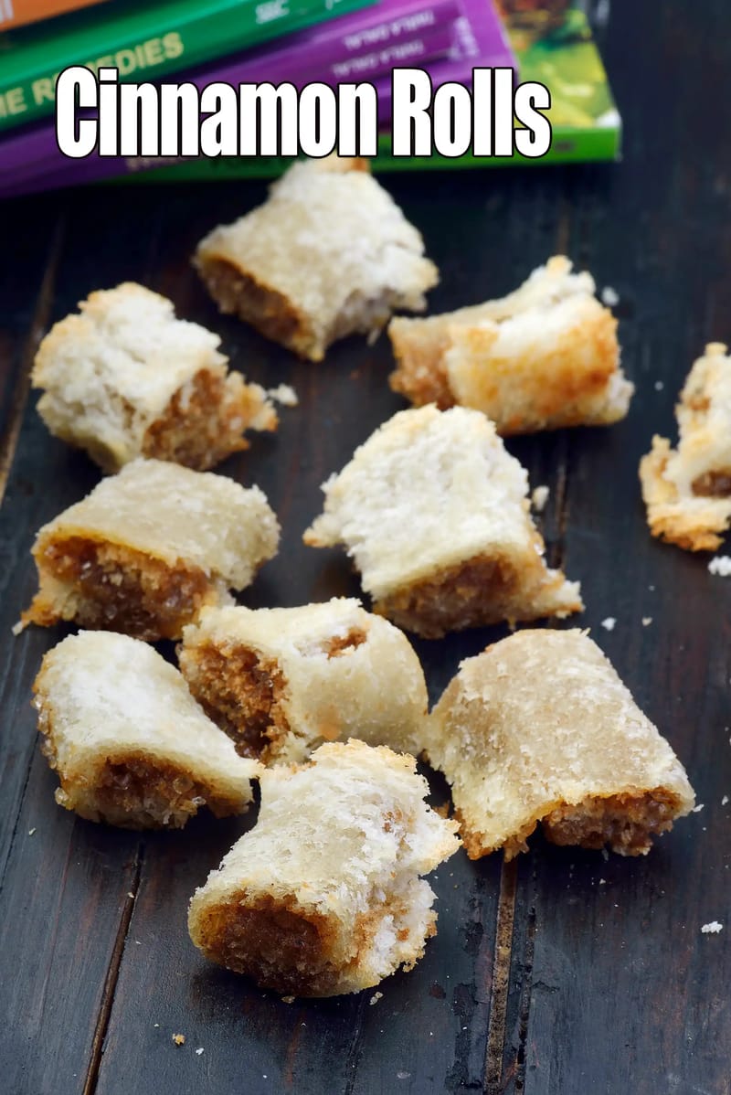 Cinnamon Rolls, Baked Cinnamon Pinwheels | Tarla Dalal