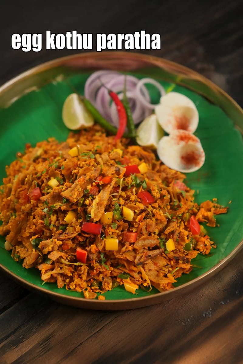 Egg kothu paratha recipe | healthy bajra kothu paratha with egg | egg and vegetable kothu paratha | | Tarla Dalal