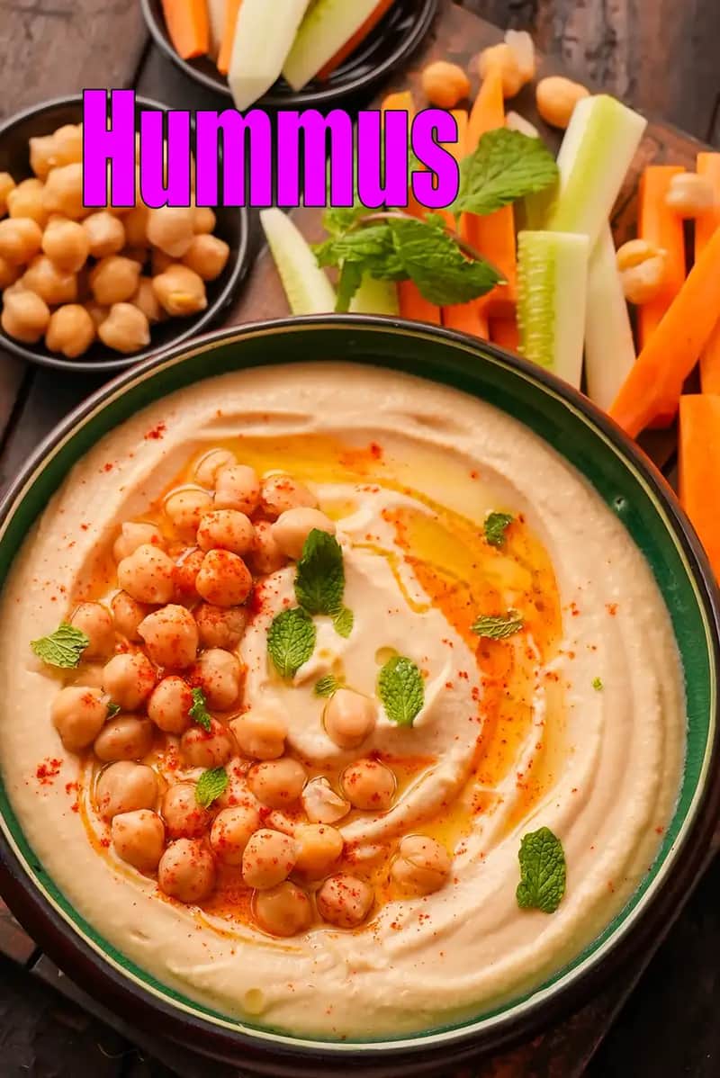Hummus Recipe (Hummus Lebanese Dip)