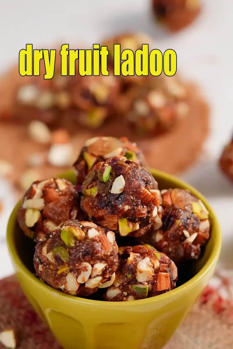 Dry Fruit Ladoo Recipe (Dry Fruit Healthy Balls)
