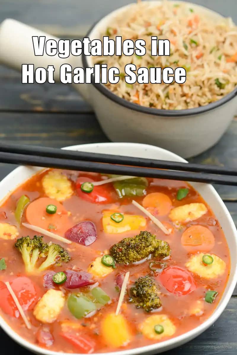 Vegetables In Hot Garlic Sauce Recipe