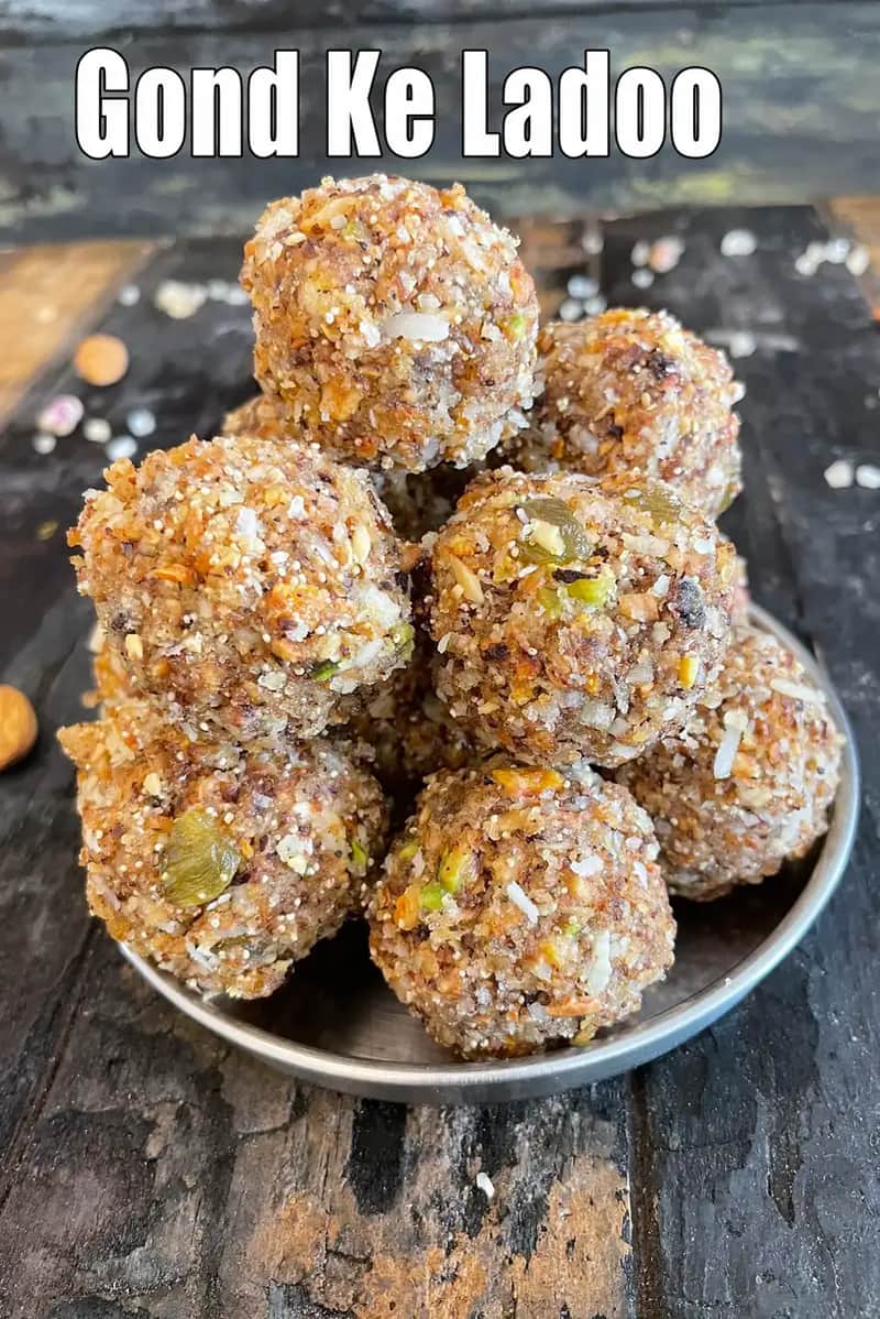 Gond Ke Ladoo Recipe (Dinkache Ladoo)
