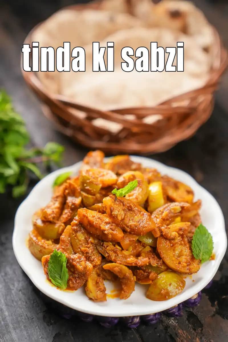 Tinda Ki Sabzi Recipe (Rajasthani Tinda Sabzi)