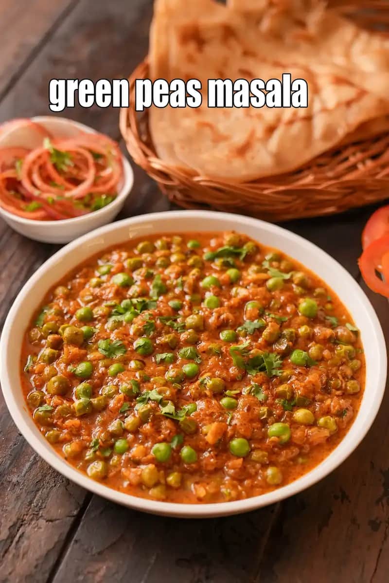 Green Peas Masala Recipe