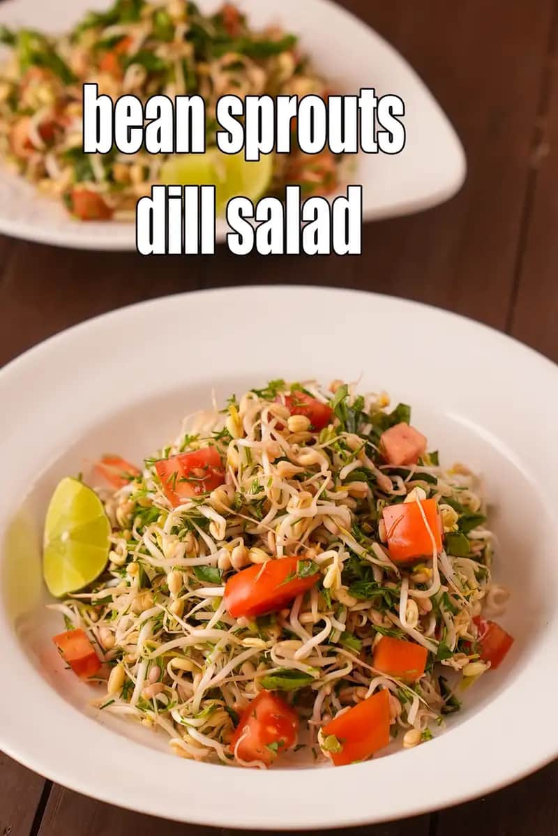 Bean Sprouts Dill Salad Recipe