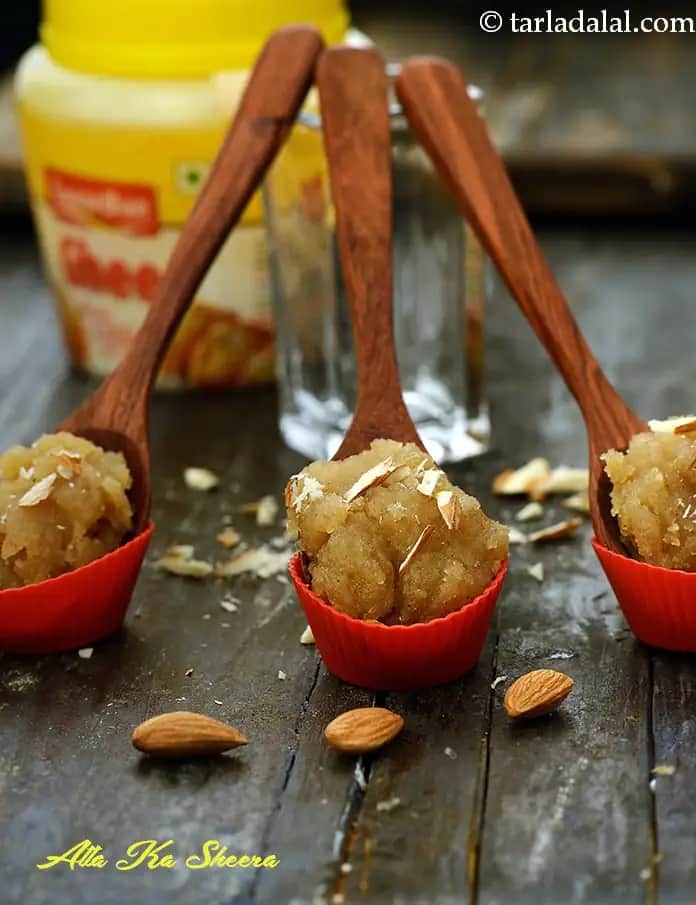 Atte Ka Sheera Recipe (Halwa)