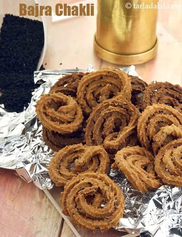 Bajra Chakli Recipe (Bajra Murukku)