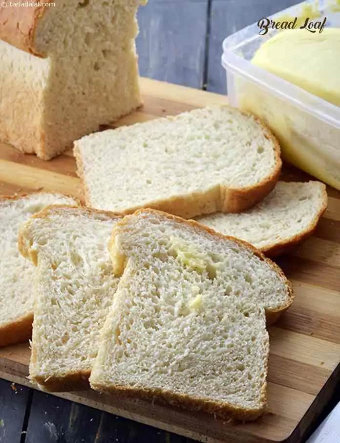 Bread Loaf Recipe (Basic White Bread Loaf Using Yeast)