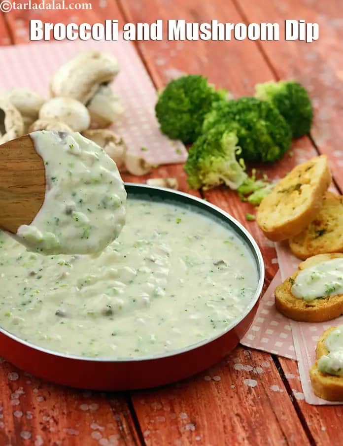 Broccoli And Mushroom Dip Recipe (Â Broccoli)