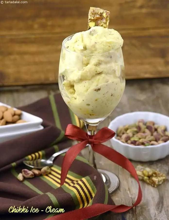 Chikki Ice- Cream Recipe