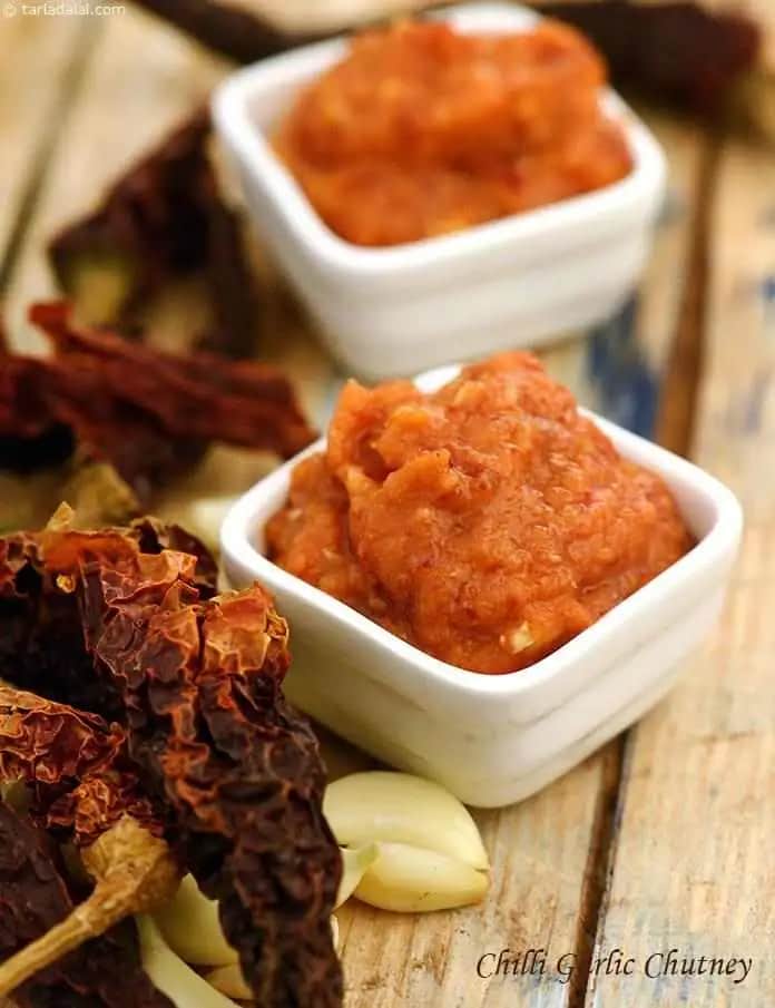 Chilli Garlic Chutney ( Wraps And Rolls) Recipe