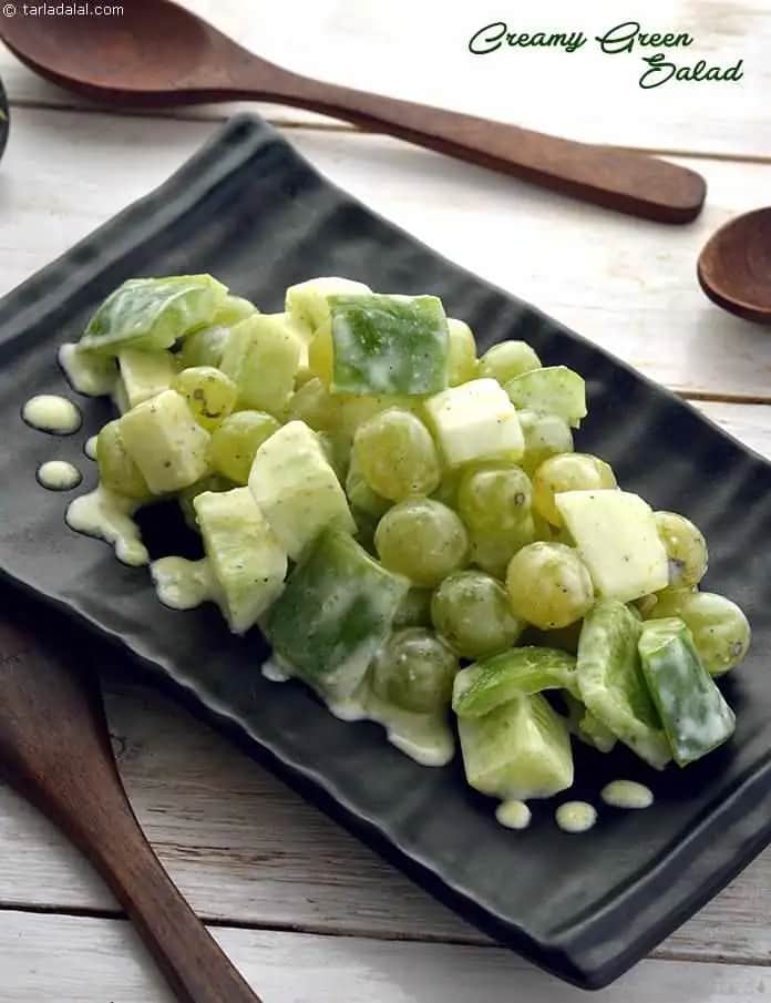 Creamy Green Salad Recipe