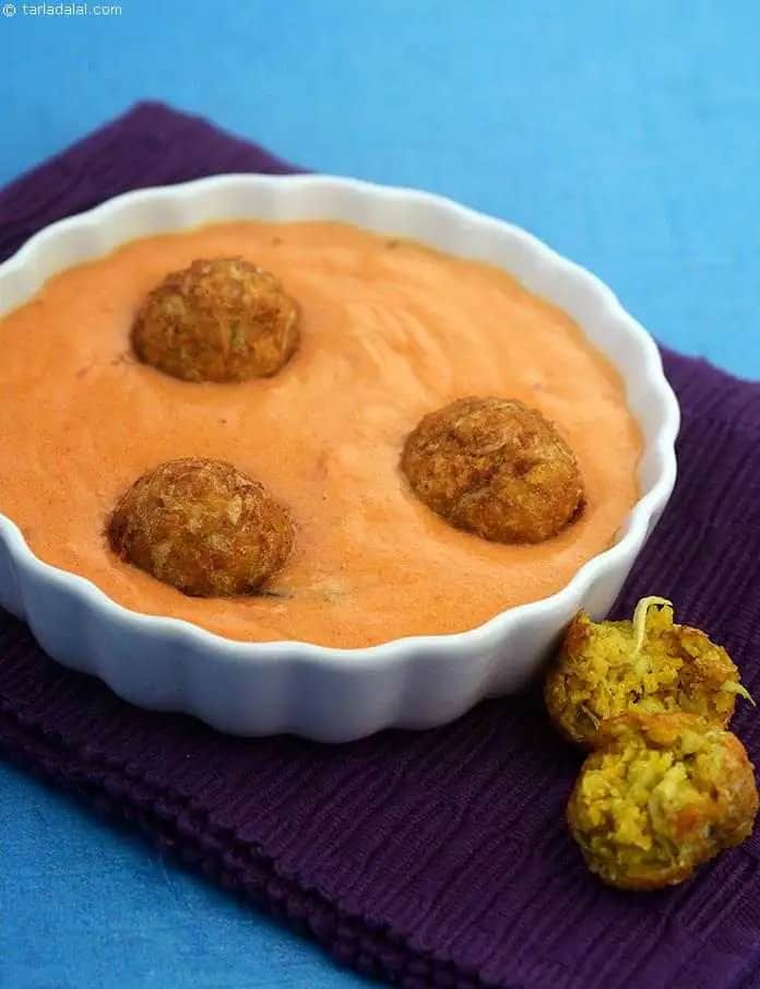 Doodhi Kofta Curry Recipe (Jain Recipes)