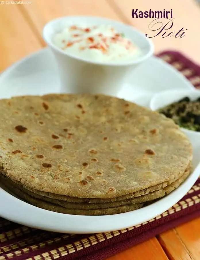Kashmiri Roti Recipe (Indian Recipes)