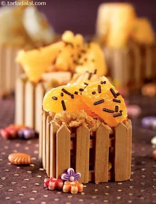 Muesli Coated Fruits Recipe