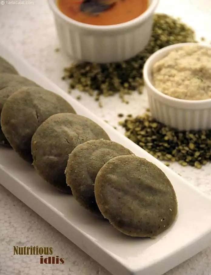 Nutritious Idlis Recipe (Rice Moong Dal Idli)