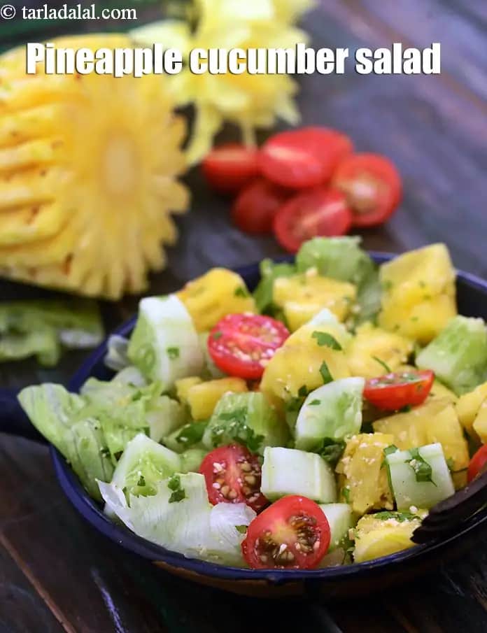Pineapple Cucumber Salad Recipe
