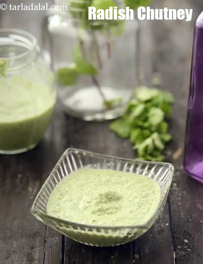 Radish Chutney Recipe (Mooli Ki Chutney)
