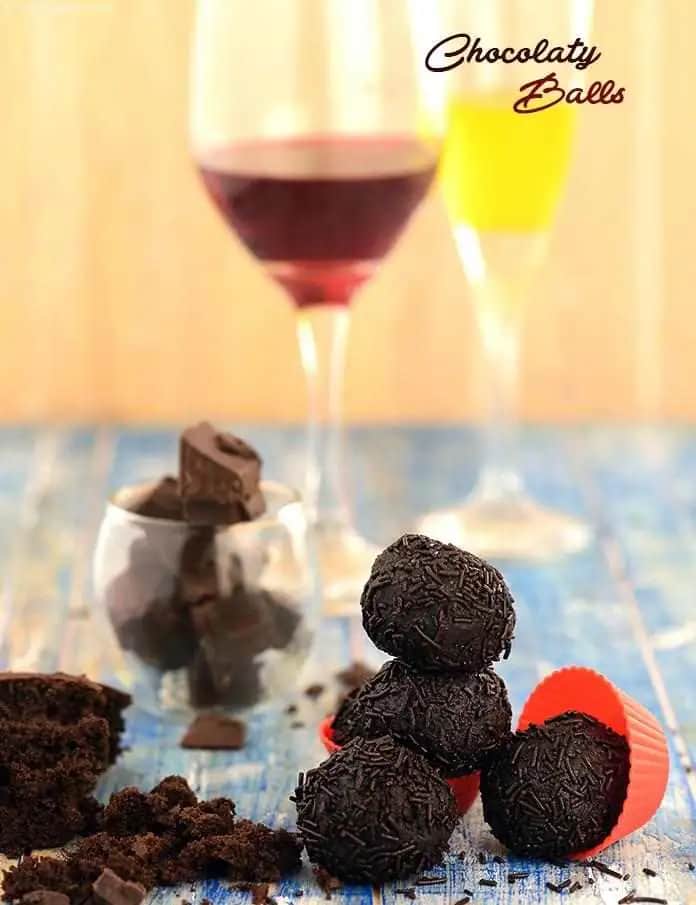 Chocolaty Balls Recipe (Quick Dessert Recipes)