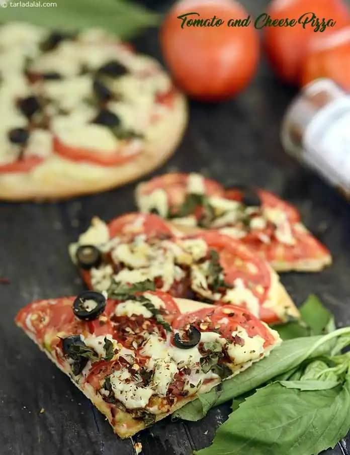 Tomato And Cheese Pizza Recipe