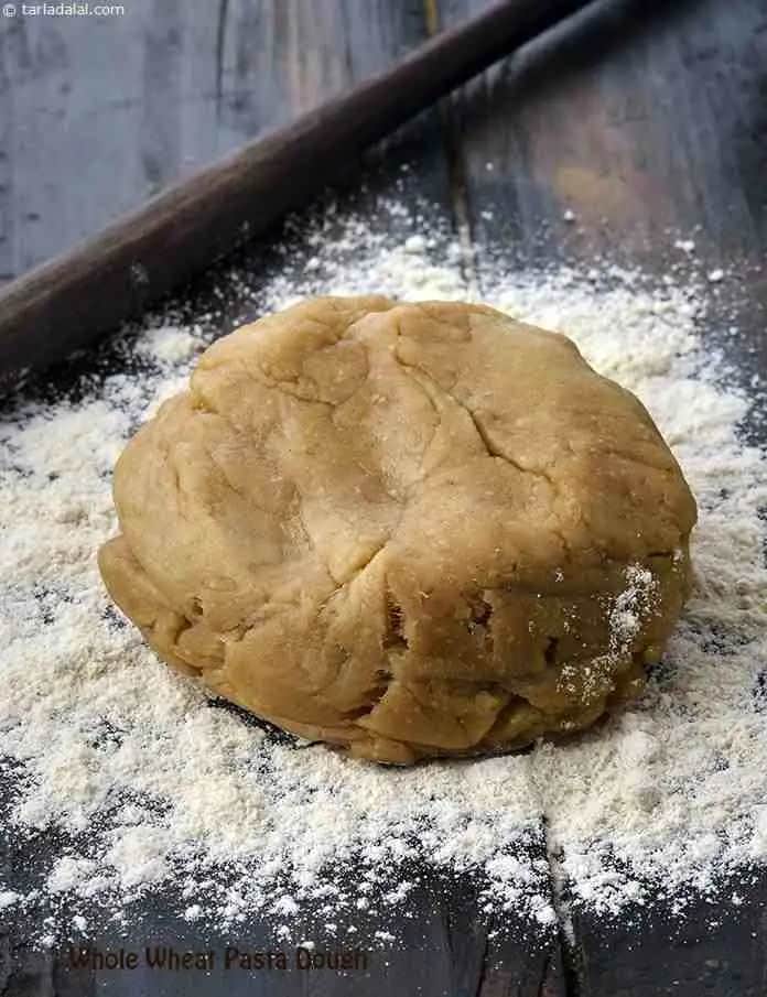 Whole Wheat Pasta Dough Recipe (Without Eggs)