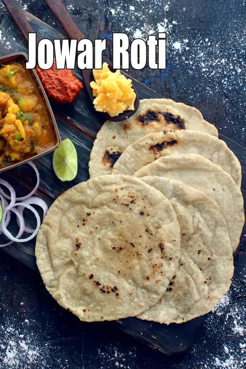 Jowar Roti Recipe (Jowar Ki Roti)