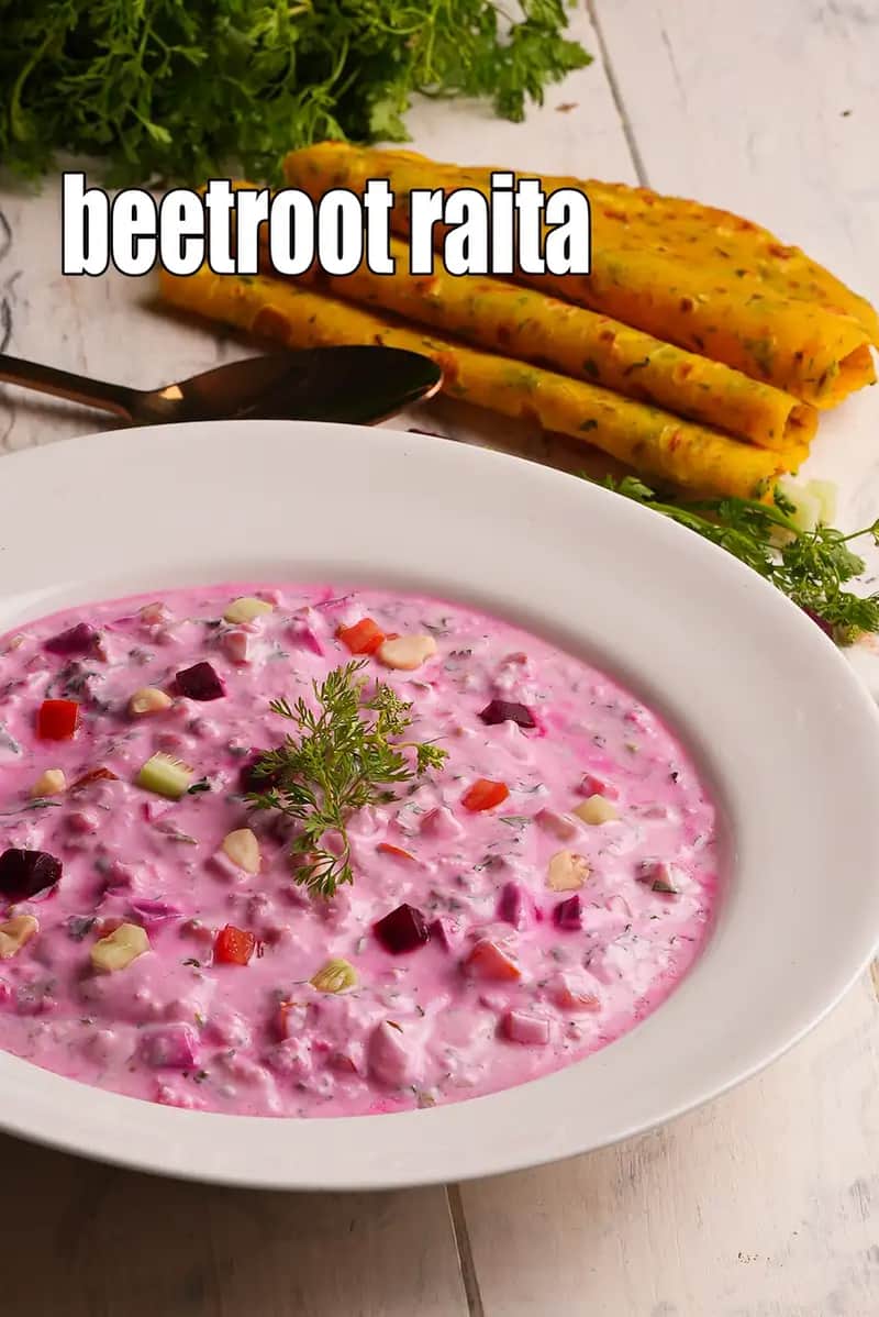 Beetroot Raita Recipe (Chukandar Raita)