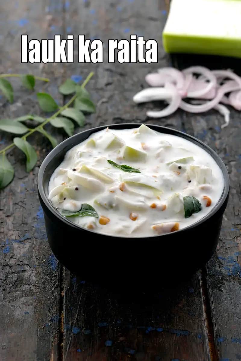 Lauki Ka Raita Recipe (Doodhi Raita)