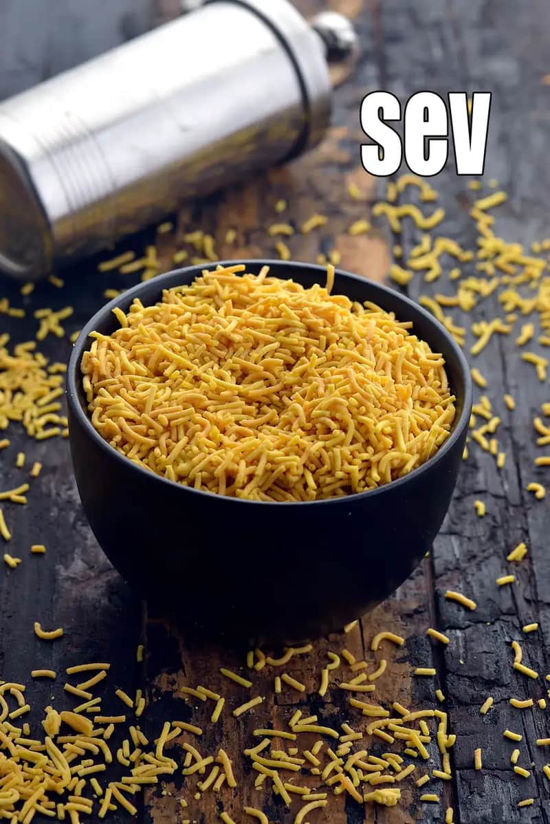 Sev Recipe (Homemade Sev)