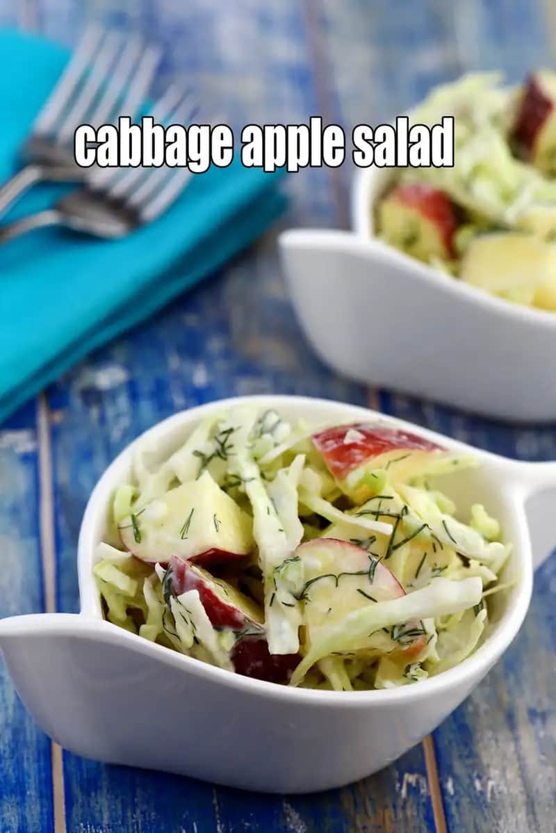 Cabbage Apple Salad Recipe