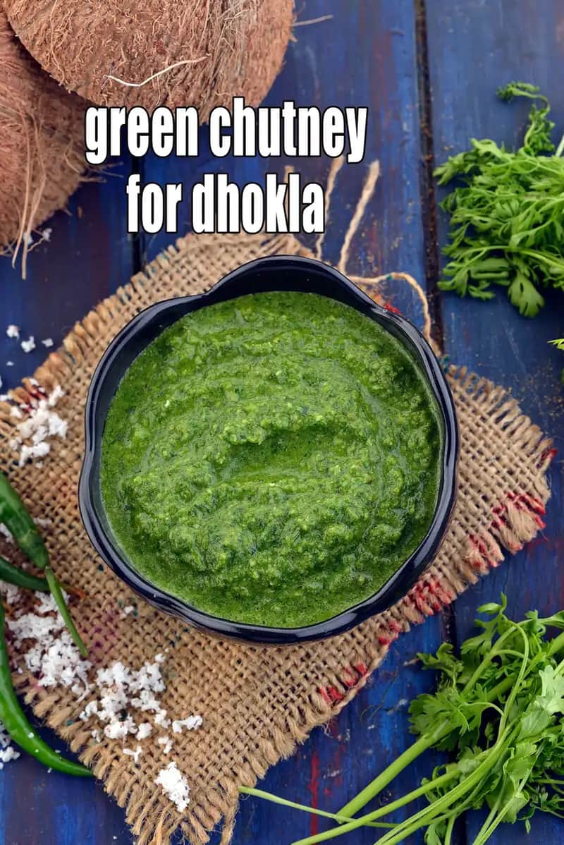 Green Chutney For Dhokla Recipe