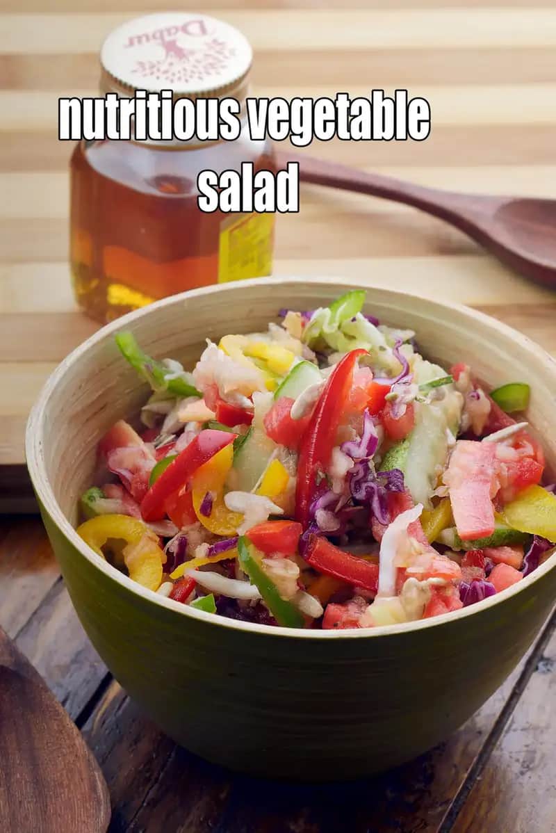 Nutritious Vegetable Salad Recipe (Indian Carrot)