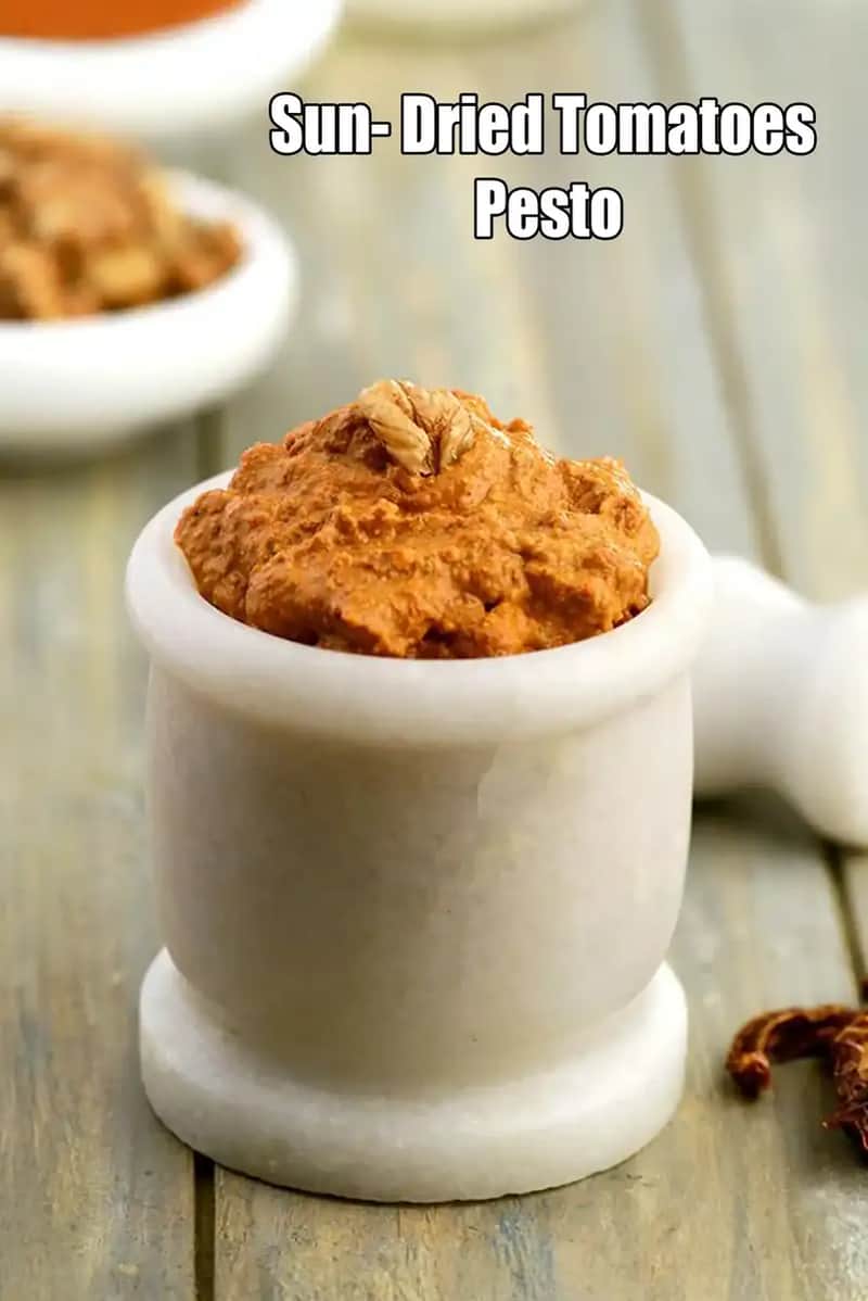 Sun- Dried Tomatoes Pesto Recipe
