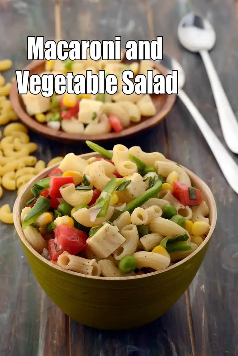 Macaroni And Vegetable Salad Recipe