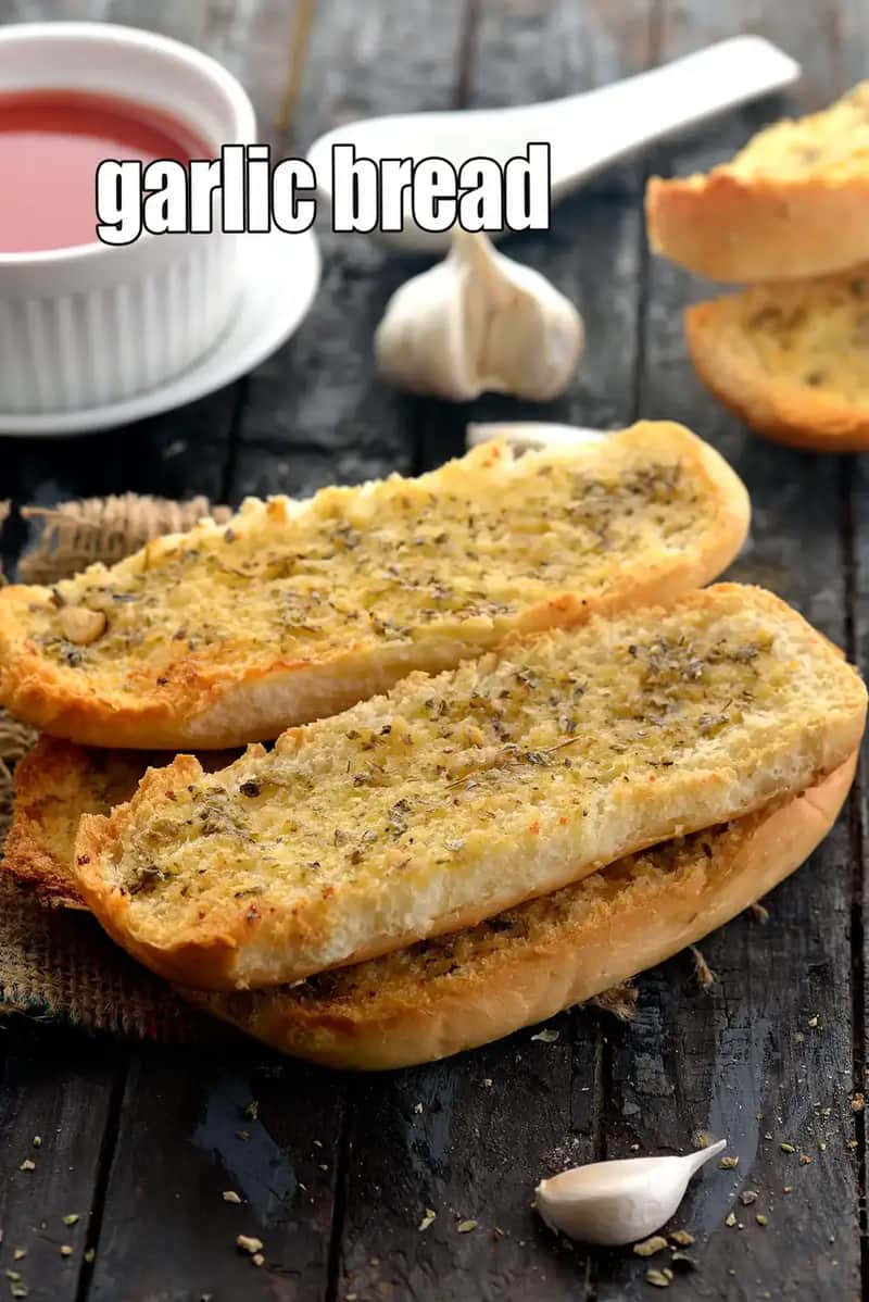 Garlic Bread Recipe (Indian Style Garlic Bread)