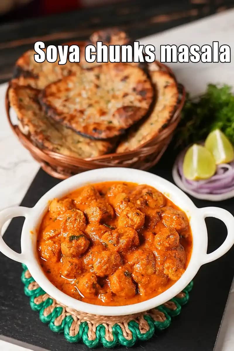 Soya Ki Sabzi Recipe (Soya Chunks Masala)