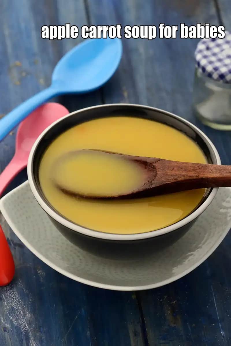 Apple Carrot Soup For Babies Recipe (Toddlers)