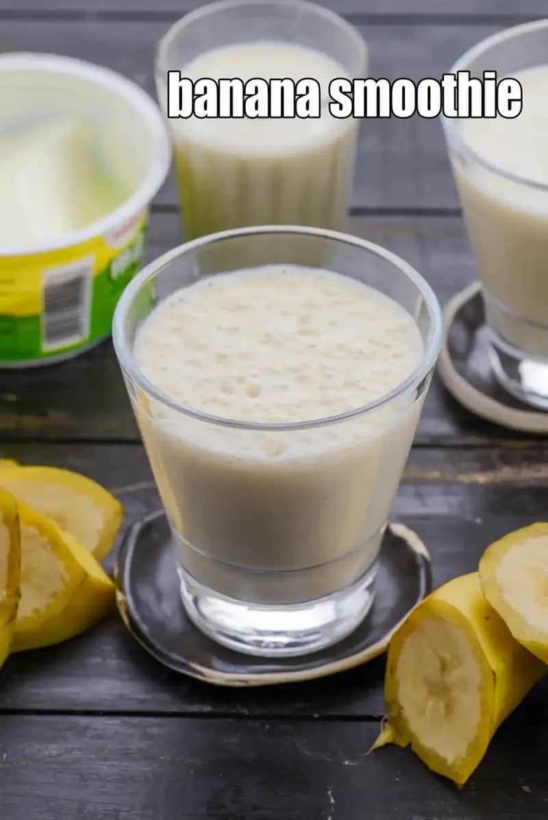 Banana Smoothie Recipe (Healthy Banana Smoothie)